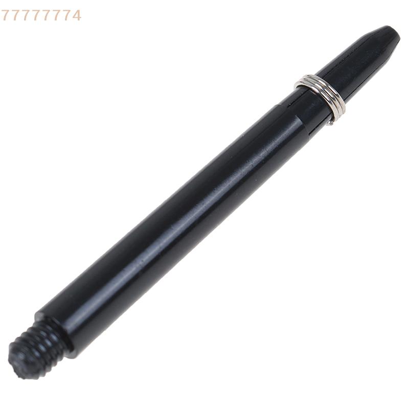 50pcs 48mm Nylon Dart Shafts 2BA Screw Thread Darts Rod Stem+Protection Ring