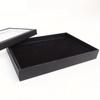 Velvet Ring Tray 100 Slots - Stackable Jewelry Organizer Drawer Insert for Closet & Valet Storage, Ring Display Pad, 1PC