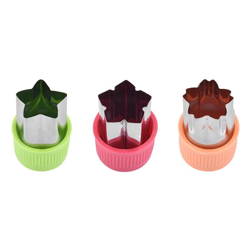 12pcs/set Vegetable Fruit Cutter Cartoon Shape Cutting Mold  Stainless Steel Fruit Cutting Die Vegetable Tools Kitchen Gadgets