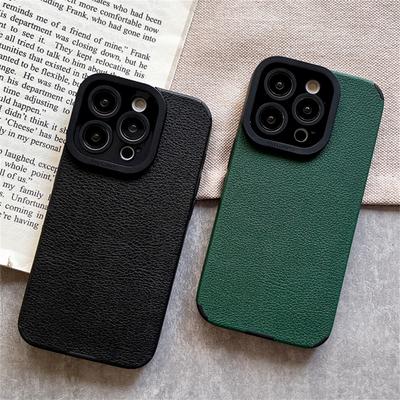 Premium Leather Retro Business Armor Case For Iphone 13 14 12 11 Pro Max 14plus Shockproof Defender Camera Protection Cover Capa