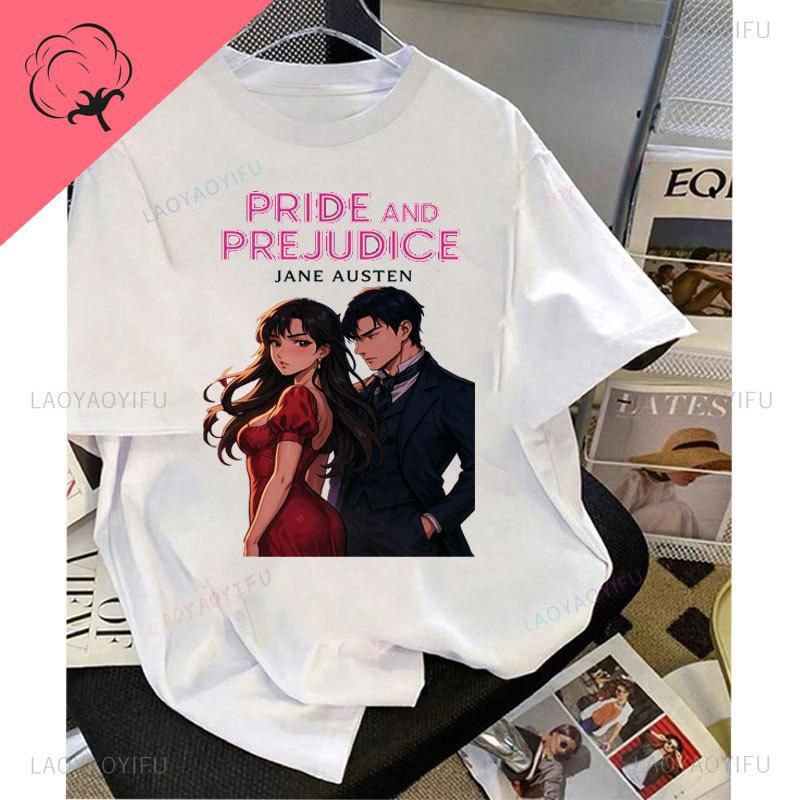 Pride And Prejudice T Shirt New Style Cotton Movie Camisetas Summer Graphic T Shirts Vintage Fashion Hot Selling Camisa Clothes