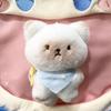 KAWAII Cartoon Siamese Cat Rabbit Plush Toy Soft Stuffed Doll Gifts Car Pendant Kids Key Hanging Decoration Birthday Bag Toy