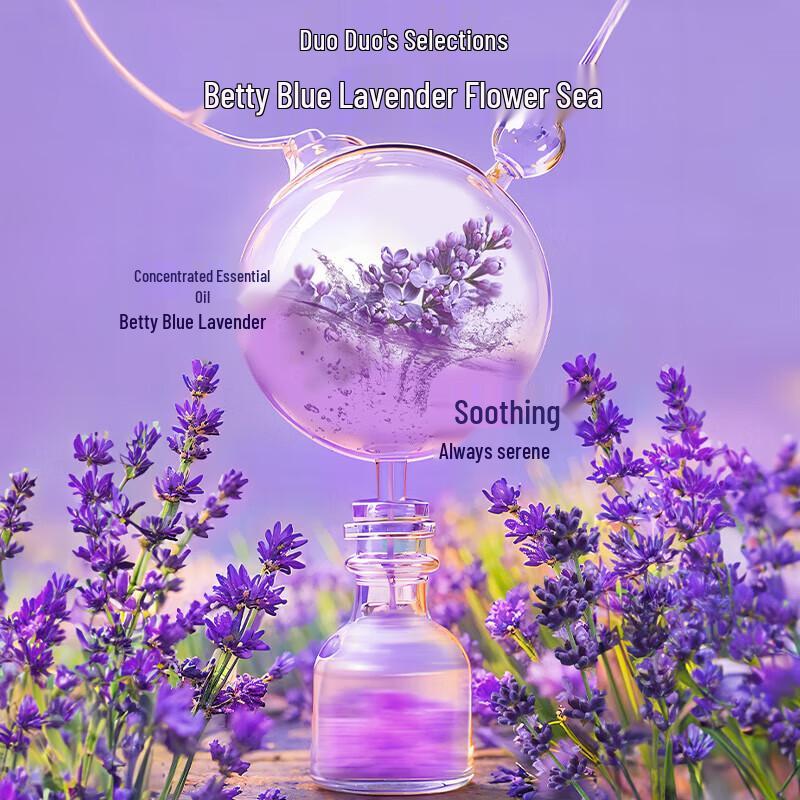 Shuguoyuan Laundry Pods, Betty Blue Lavender Essential Oil Scent