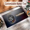 Personalized Crystal Velvet Carpet Sparta Prague Pattern Non Slip Floor Rug