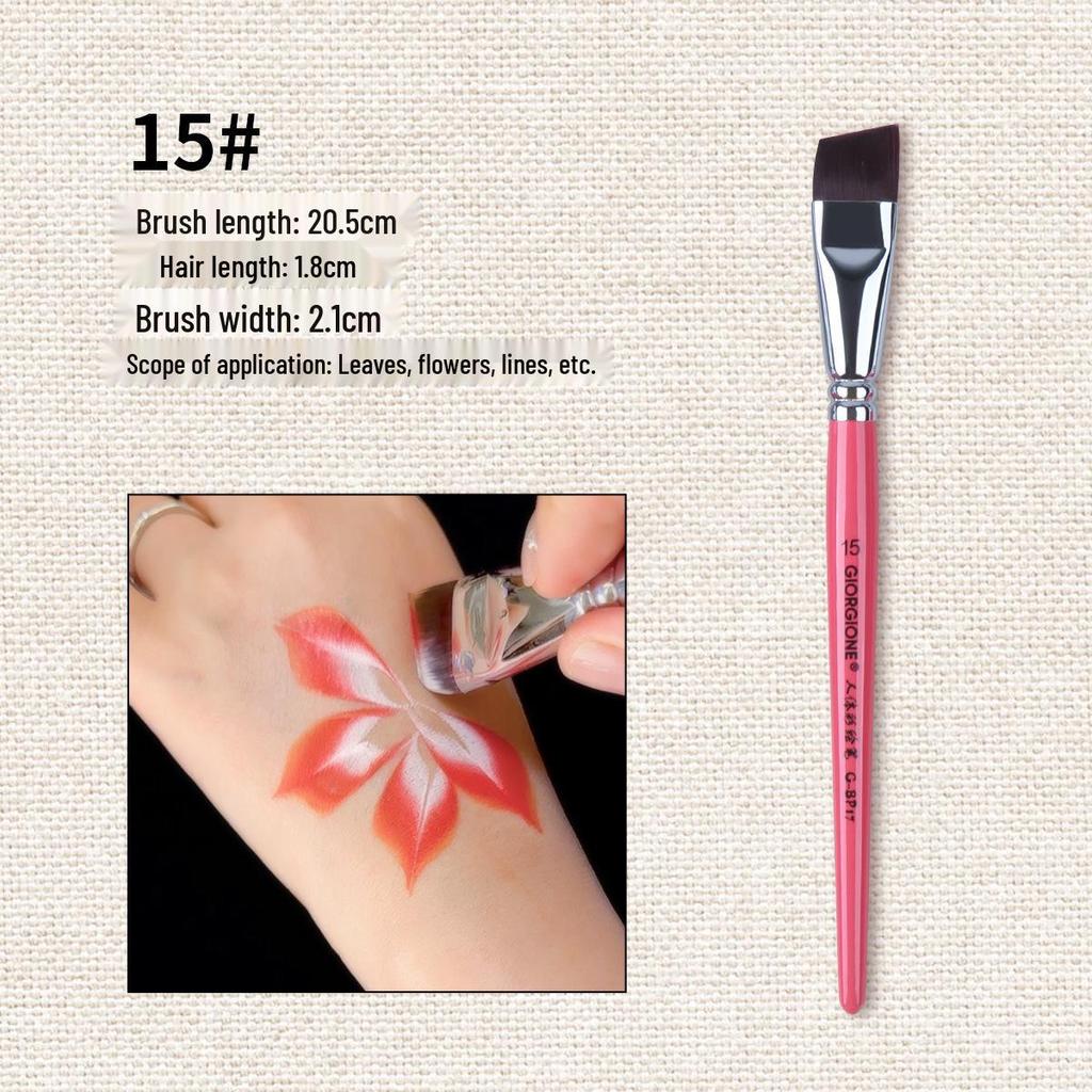 Набор кистей для лица и тела Giorgione для детей, 17 штук