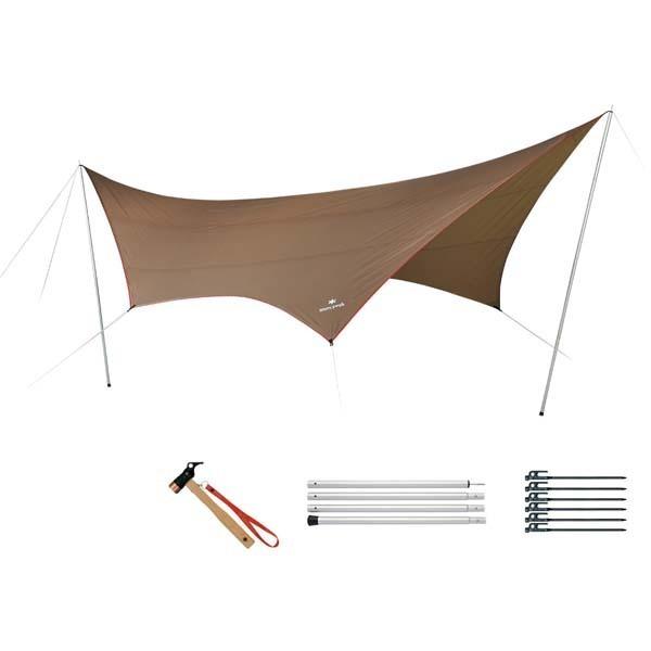 

Snow Peak Tp 862s [hd Tarp ShieLd Hexa L Pro Set]