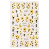Nail Art Sticker Ins Small Fresh Yellow Flower Bee Chrysanthemum Back Glue Nail Sticker