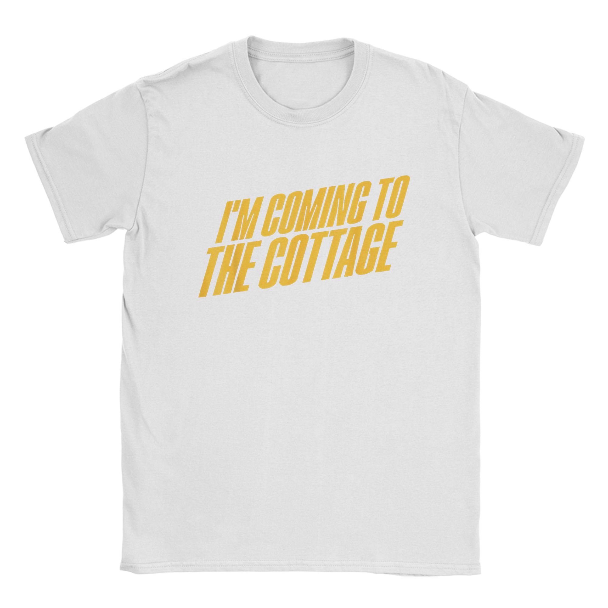 

2026 Men TShirt Hollander I Am Coming To The Cottage Crazy 100 Cotton Tees Short Sleeve T Shirt Round Neck Clothes Party 4XL