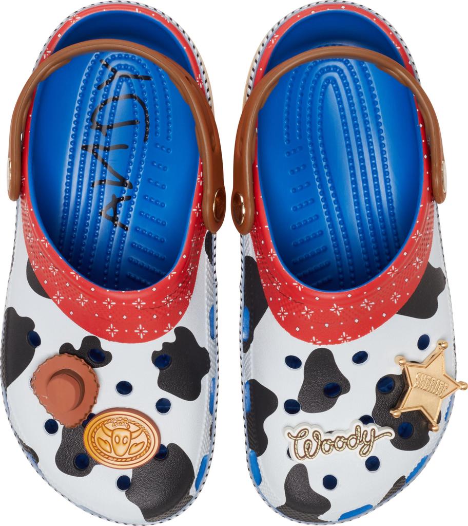 Sandals Kids Size Toy Story Woody Classic Clog Blue Jean [Crocs] [18-24cm] 18.5cm