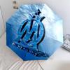Blue Waves Olympique Marseille Folding umbrella travel Portable Sun umbrella travel outdoor