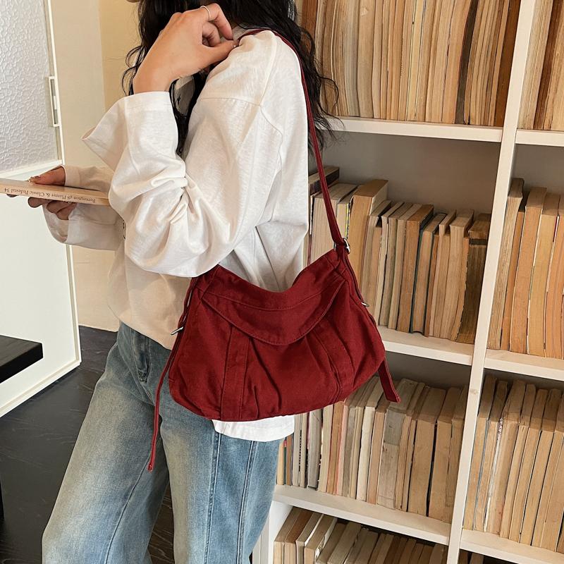 Borsa a Tracolla da Donna Vintage da Pendolare Sottobraccio a Spalla