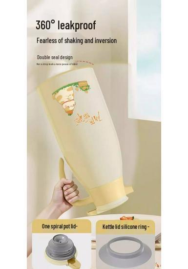 2026 Dormitory Thermos: Large Capacity Insulated Kettle and Water Bottle for Students