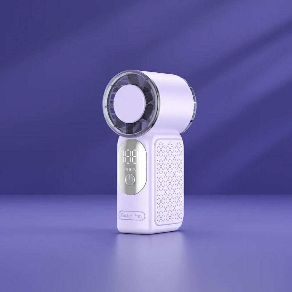 Ultra-Long Battery Life Portable Handheld Fan Personal Cooling Fan for 5V/1A/2000mAh Travel