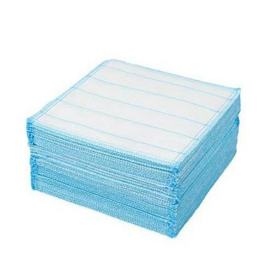5, 8, 12-Layer Pure Cotton Yarn Rainbow Dishcloth - Oil-Repellent Polyester-Viscose Kitchen Towels