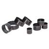 8 PEZZI Gamma di Dimensioni da 25 mm a 60 mm Fustelle da Taglio per Pelle Acciaio al Carbonio Design Anti-deformazione Punzone per Fori Pelle Die