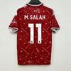 Camisa Principal do Liverpool 2024-25 Camisa de Futebol Masculina Salah 11 Wirtz 7 Van Dijk 4 Fibra de Bambu Respirável Roupa de Fã