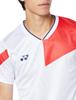 Yonex Short Sleeve Game Shirt White Size M Men's (Fit Style), (011),