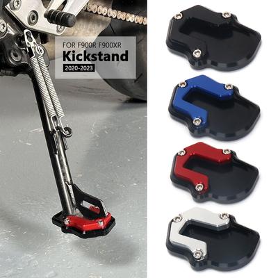 New Motorcycle Kickstand Side Stand Extension Foot Pad Support Fit For BMW F900R F900XR F 900 R F900 XR 2020 2021 2022 2023 2024