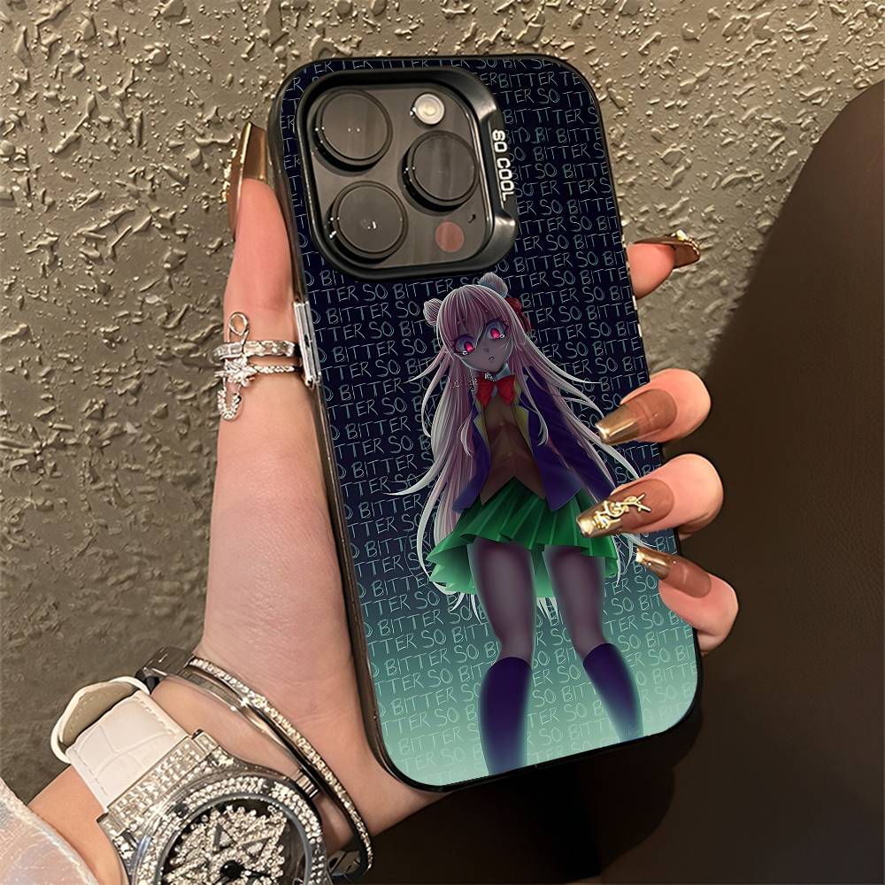 Satou H-Happy S-Sugar L-Life Phone Case For iPhone 15,16,12,14,13,17,11,E,Pro,Max,Plus,Air,Mini Black TPU Cover