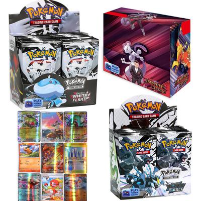 Giftfri Ny 360 Pokmon Scarlet Violet Svart Drake Vit Drake Kort Pokmon Booster Svärd Sköld Serie Husdjur And Blixtkort
