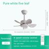 22" 3/5 Blades & LED Lighting Fan Silent DC Motor & Energy Saving Fan Household Electric Ceiling Fan with Hook