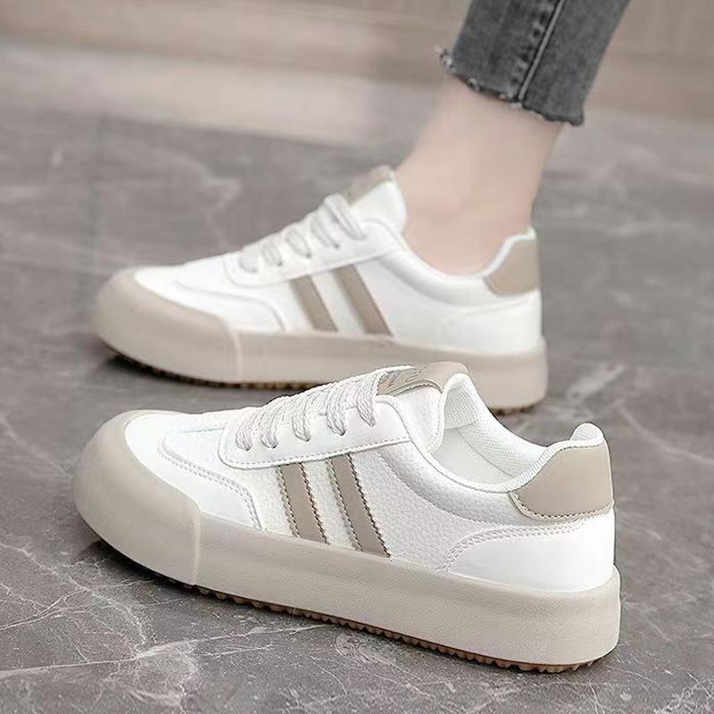 Autumn New Fried Glutinous Rice Cake Stuffed with Bean Paste German Training Shoes Increased Low-Top Casual Shoes Platform Sports Style Sneakers