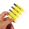 4Pcs No Bend Seamless Hair Clips Side Bangs Fix Fringe Barrette Makeup Washing Face Accessories Women Girls Styling Hair Pins