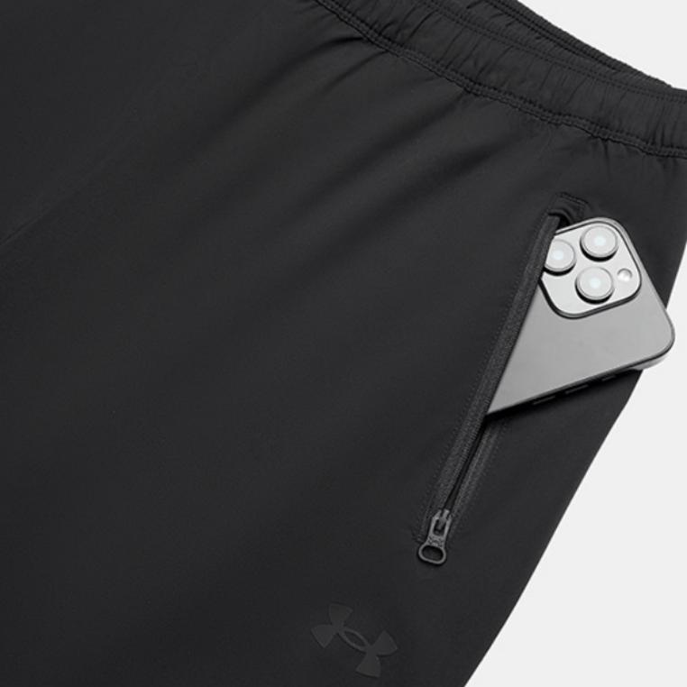 Under Armour Matchable Woven Stretch Sports Fitness Training Tapered Casual Pants Men pants 6014388-001