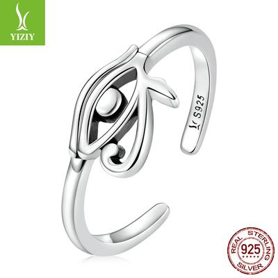 Anello Aperto Occhio di Horus Moda Uomo e Donna Anello Occhio Gioielli Scr801