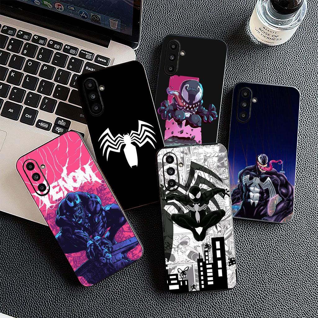 Venom Marvel Poster Casing Phone Cover for Samsung Galaxy S22 S21 S20 FE Ultra Plus A35 A36 A55 A37 A33 A34 A57 Soft Case