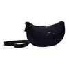 Nike Aura Solid Color Versatile Polyester Shoulder Bag Unisex Shoulder Bag Black IH2122010
