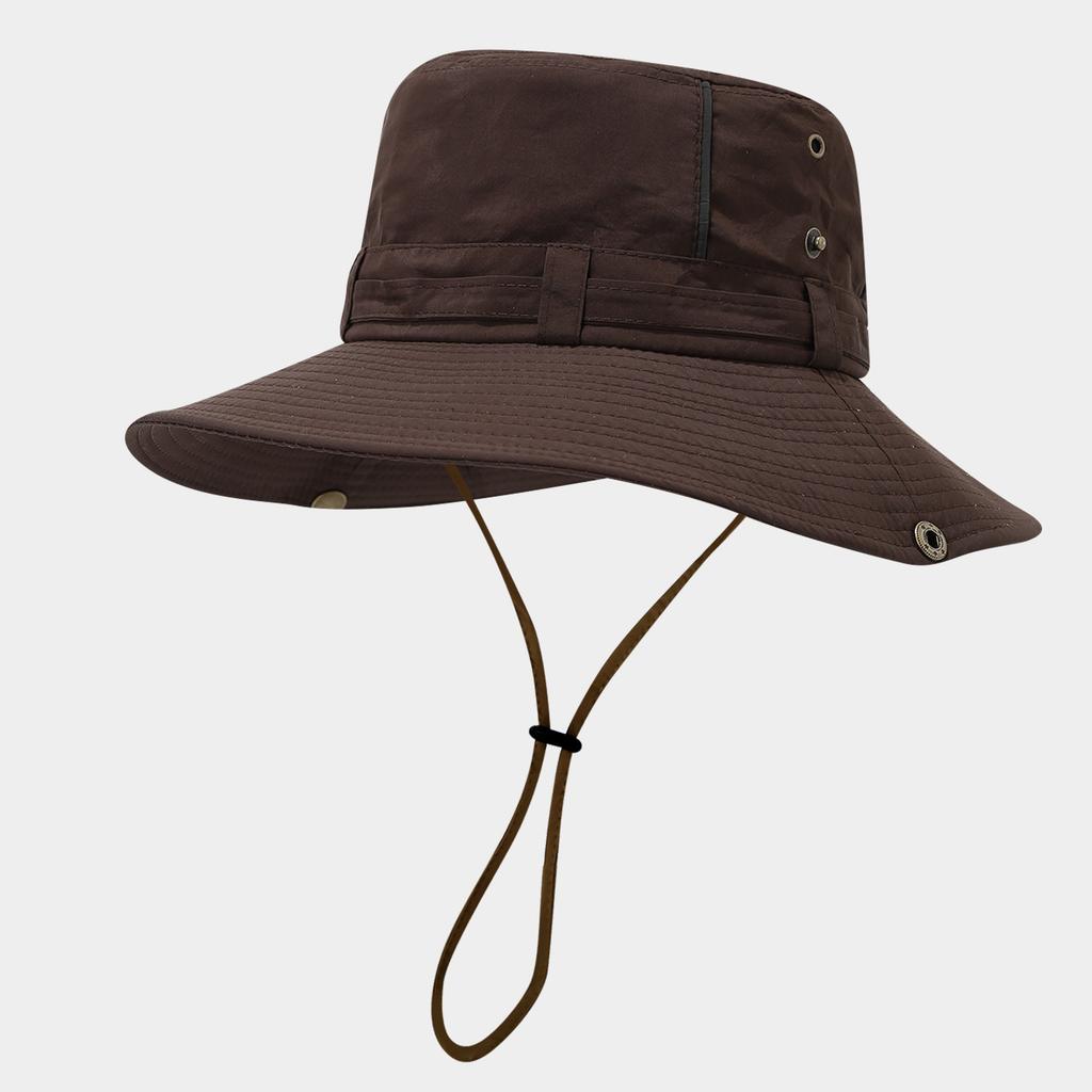 Quick Dry Hiking Bucket Hat Men Women UPF50+ Sun Protection Fishing Cap Summer Outdoor Breathable Panama with Chin Strap