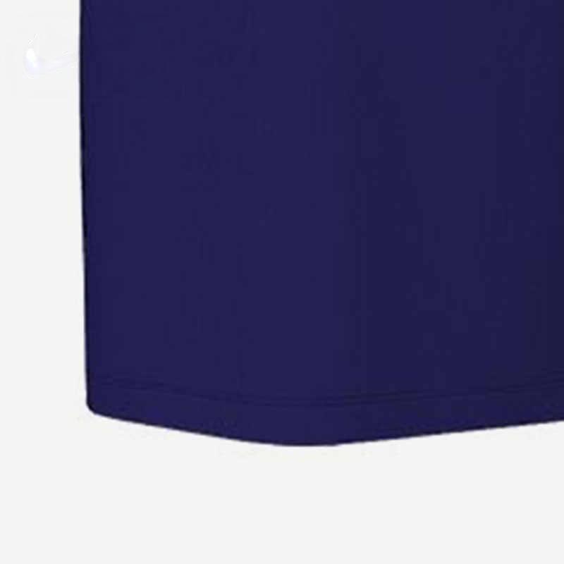 Nike Logo Basketball Print Short Sleeve T-Shirt Kids Tops Blue DD9645-590