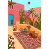 Nordisch Marokko Marrakesch Kappadokien India Gate Reise Stadt Poster Landschaft Leinwand Wandkunst für Wohnzimmer Heimdekoration