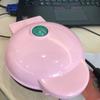 Heart Mini Waffle Maker Non Stick Food Grade Waffle Egg Cake Breakfast Machine for Kitchen 350W