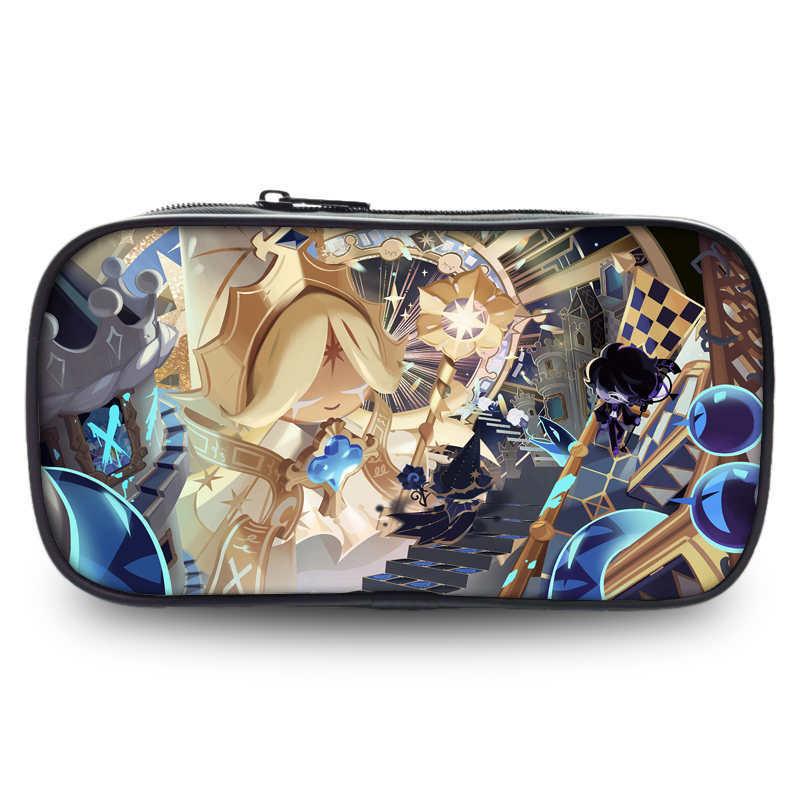Kingdom Cookierun Stationery Bag Student Printed Pencil Bag Zipper Design