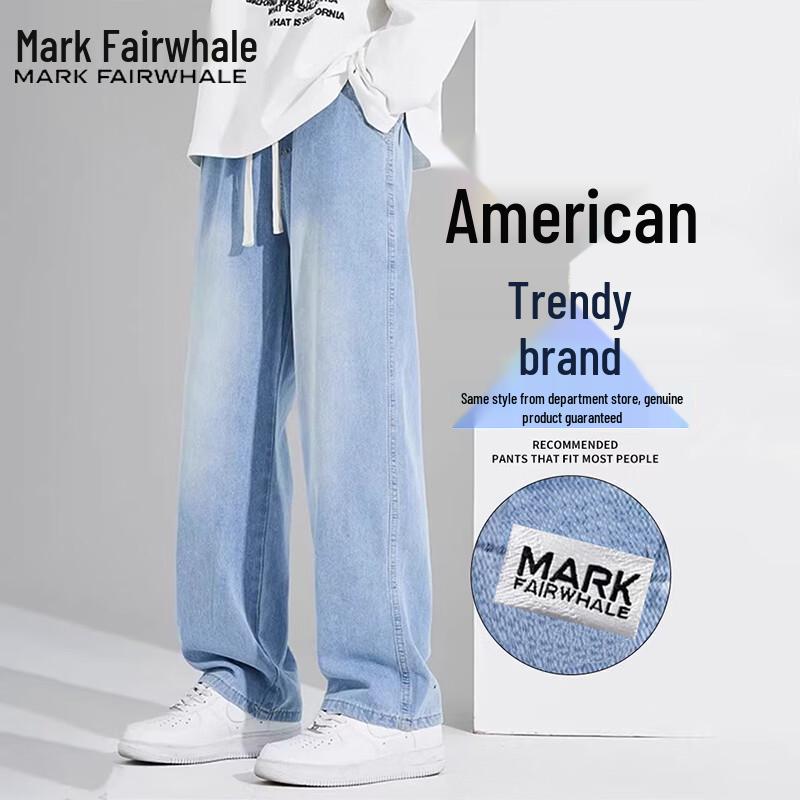 Mark Fairwhale Men's Summer Straight-Leg Jeans
