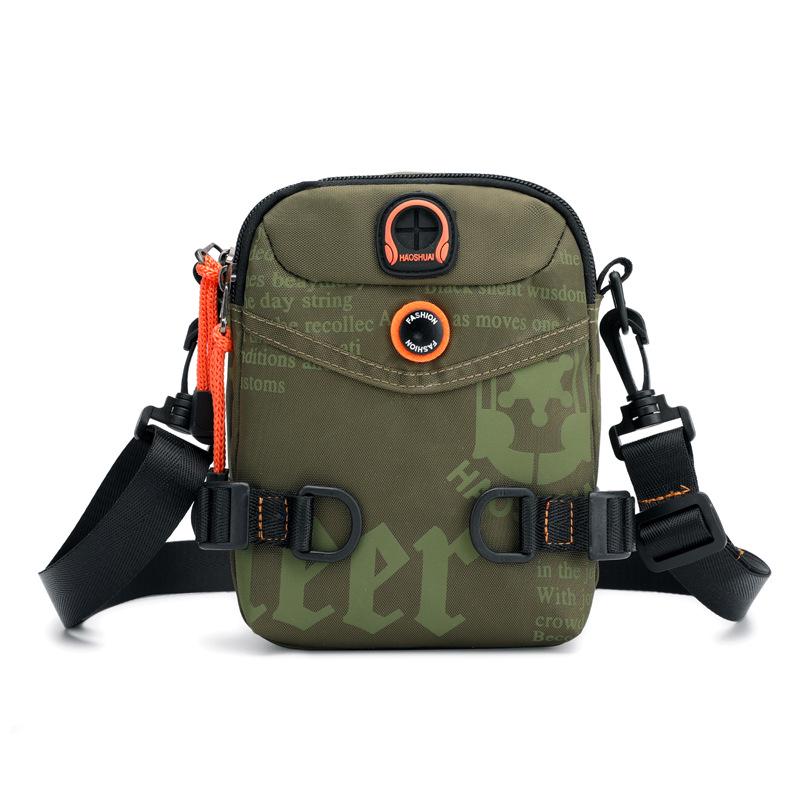 Haoshuai Herren Multifunktionale Outdoor Crossbody- und Hüfttasche