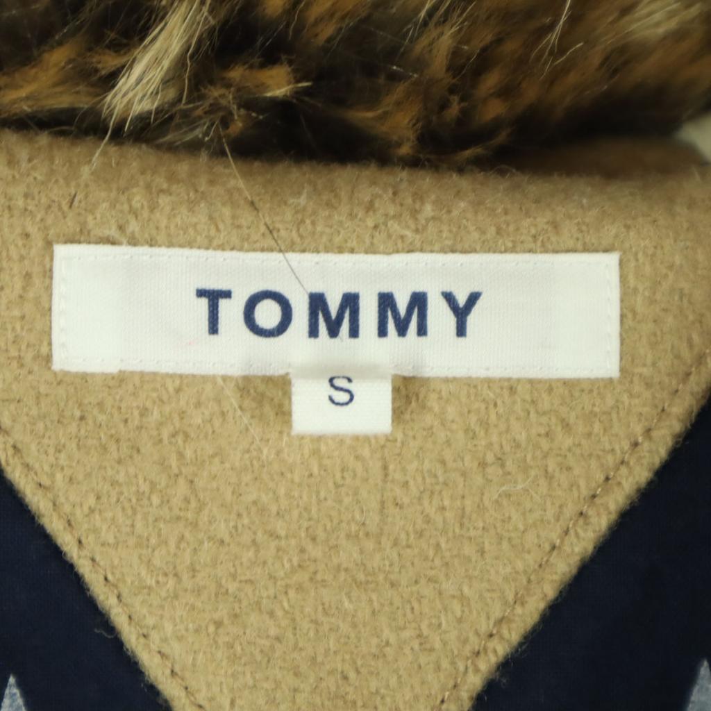TOMMY Long sleeve Duffel coat S beige Men's Used