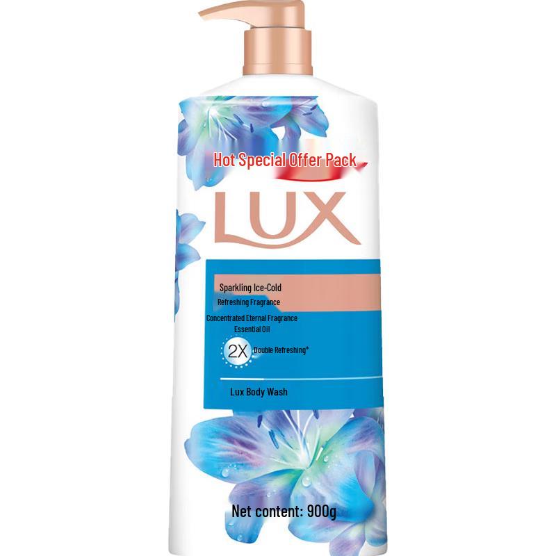 Гель для душа Lux Sparkling Icy Cool 900г