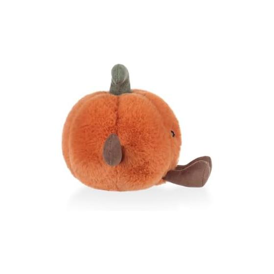 Apricot Lamb Happy Pumpkin Plush Toy, Soft and Cute, Fluffy Happy Pumpkin, 15cm
