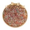 30/50pcs 8mm Transparent Double Color Jelly Glass Bead Round Spacer Loose Bead for DIY Bracelet Necklace Jewelry Making Supplies