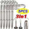 1/3/5Pcs Per Set Eyeglasses Screwdriver Stainless Steel Keychain Screwdrivers for Glasses Repairing 3 In 1 Portable Repair Tools