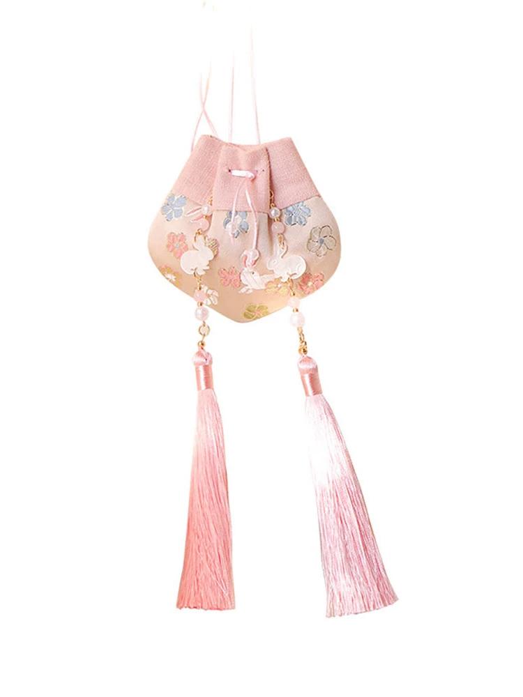 Sachet Sachet Dragon Boat Festival Mid-Autumn Festival Pendant Rabbit Pouch Han Dynasty National Style Accessories Blessing Protective Talisman Charm