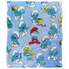 The Smurfs Silky All-Over Print Supersoft Blanket