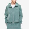 FILA Van Gogh Collaboration Solid Color Logo Breathable Woven Hooded Jacket Men jackets Ail-Green F11M228702F-TQ