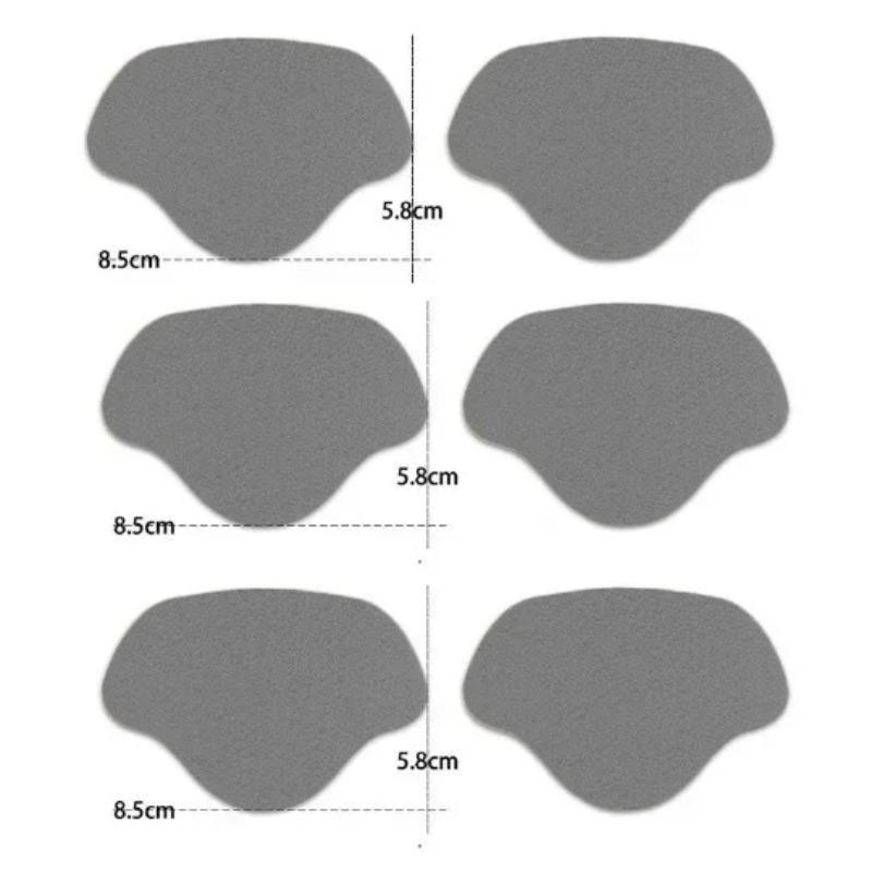 Heel Repair Subsidy Sticky Shoes Hole Sneakers Insoles Patch Heel Pads Heels Sticker Protector Foot Care Anti-Wear Inserts 2/4/6 PCS