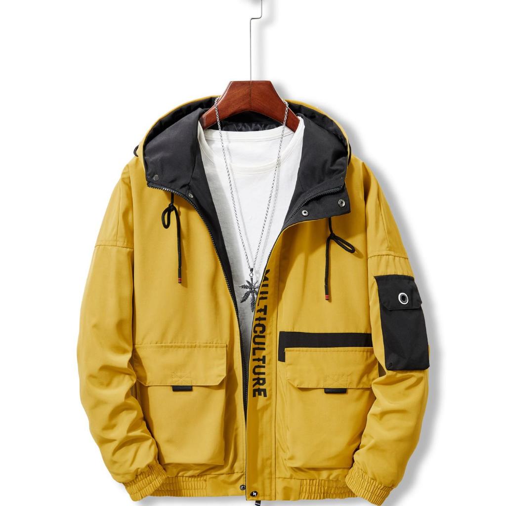 Men's 2022 Slim Fit Plus Size Breathable Hooded Jacket