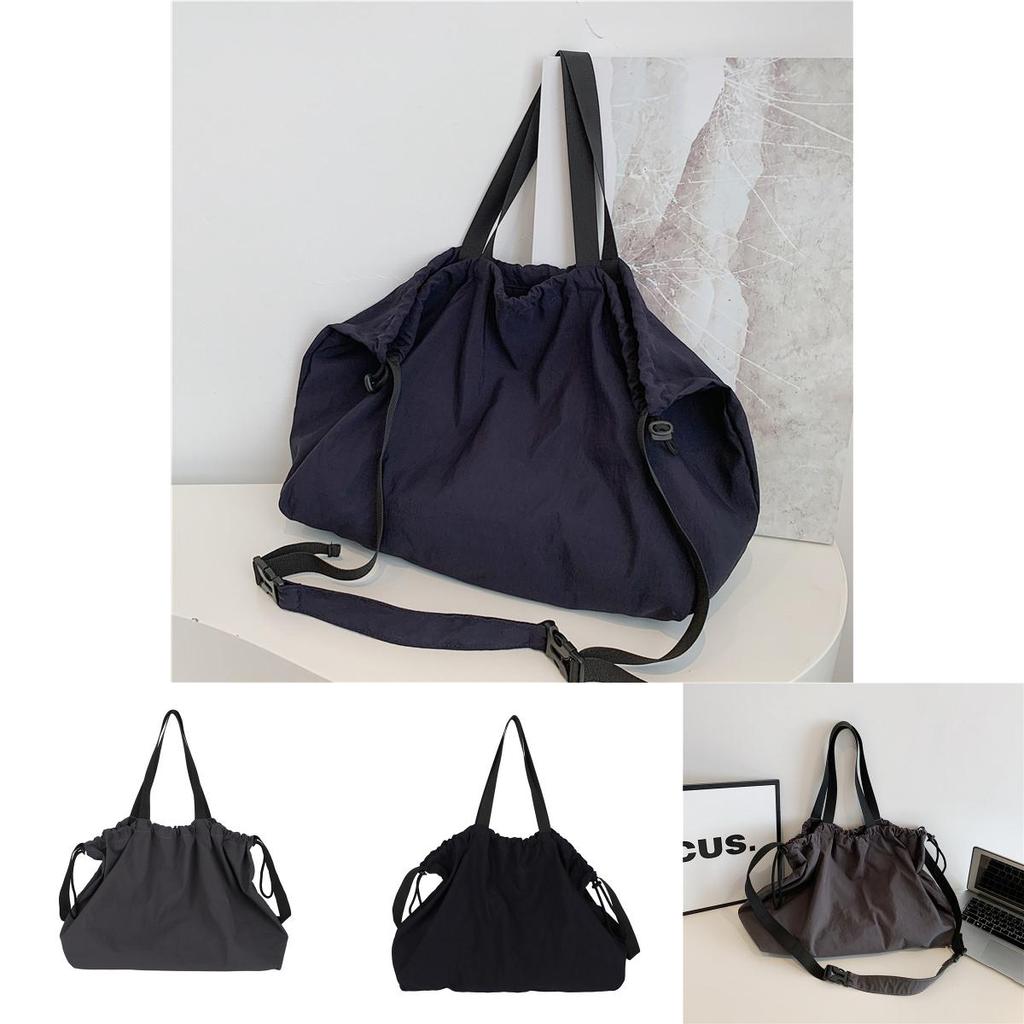 Oxford Cloth Bag For Women With Drawstring Closure And Multiple Pockets For Daily Use