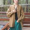 Women Chinese Traditional Tang Suit Linen Zen Tea Hanfu Women Tai Chi Kung Fu Tops Vintage Cotton Womens Clothing